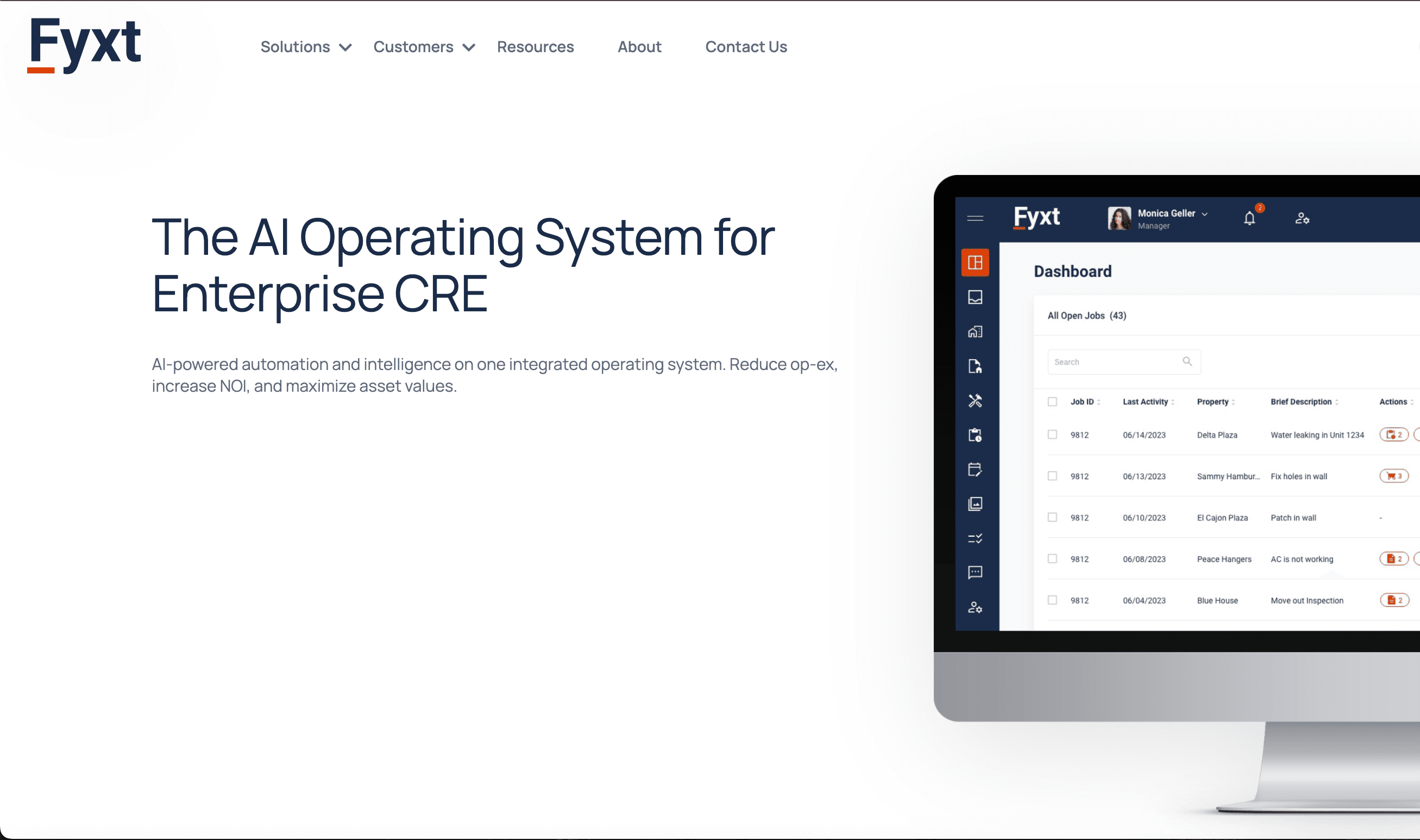 Fyxt | AI Operating System for Commercial Real Estate